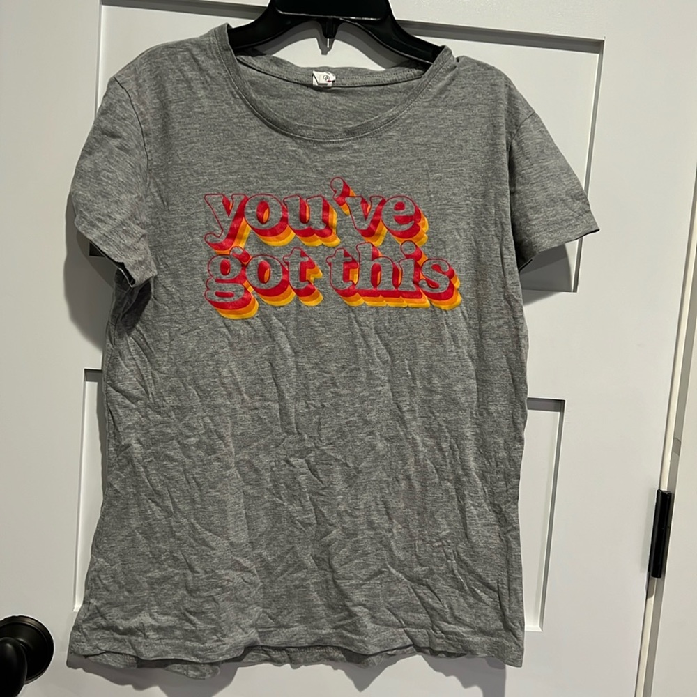 Gray t-shirt